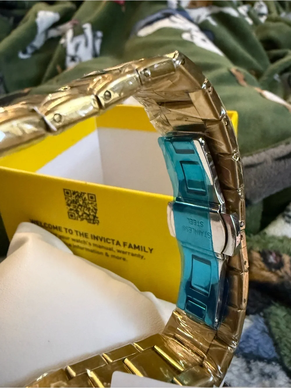 Invicta Specialty Refined Core Men’s 44mm Gold Watch NWT